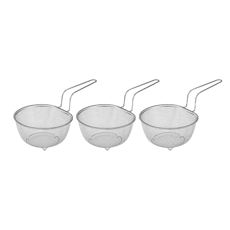 Sturdy Stainless Steel Mesh Strainer Basket