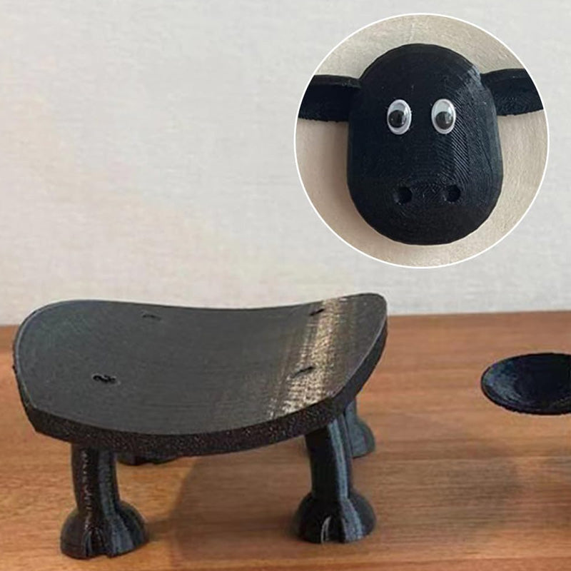 Little sheep toilet paper holder