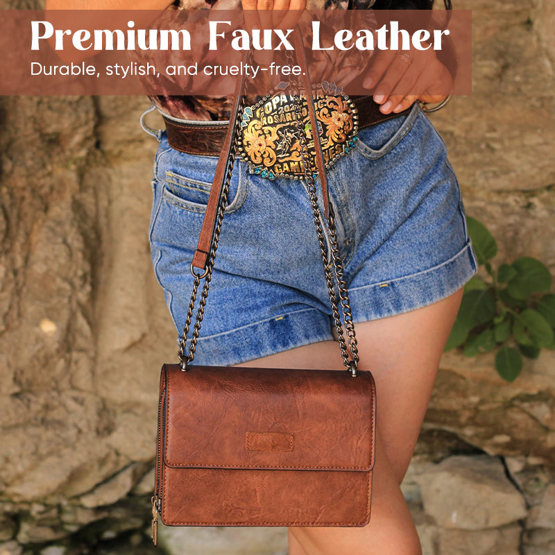 Double-layer flip cover bag