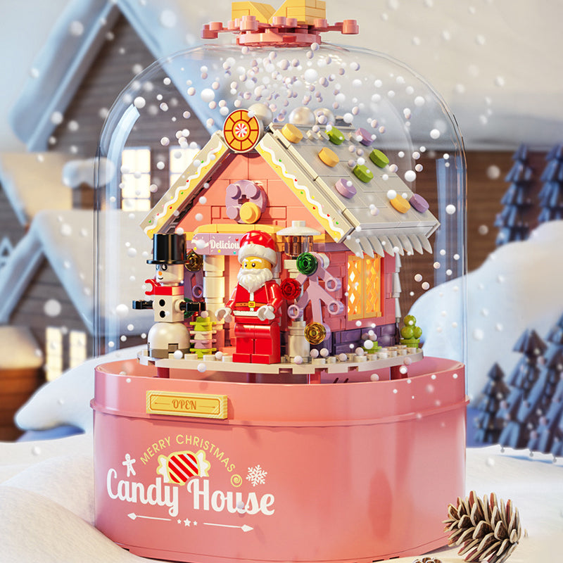 Snowy Christmas Music Box