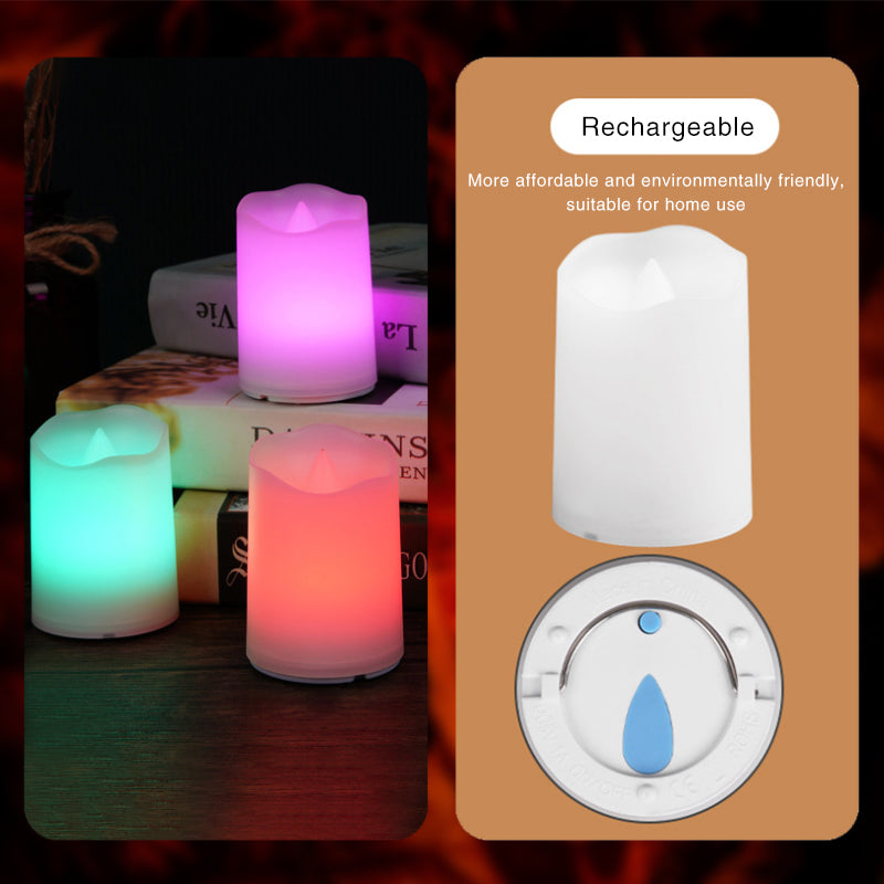 Remote Control Colourful Electronic Candle