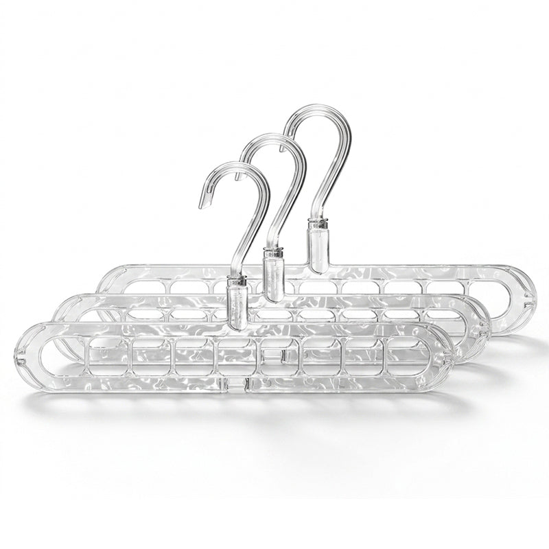 9-Hole Multi-Functional Clothes Hanger