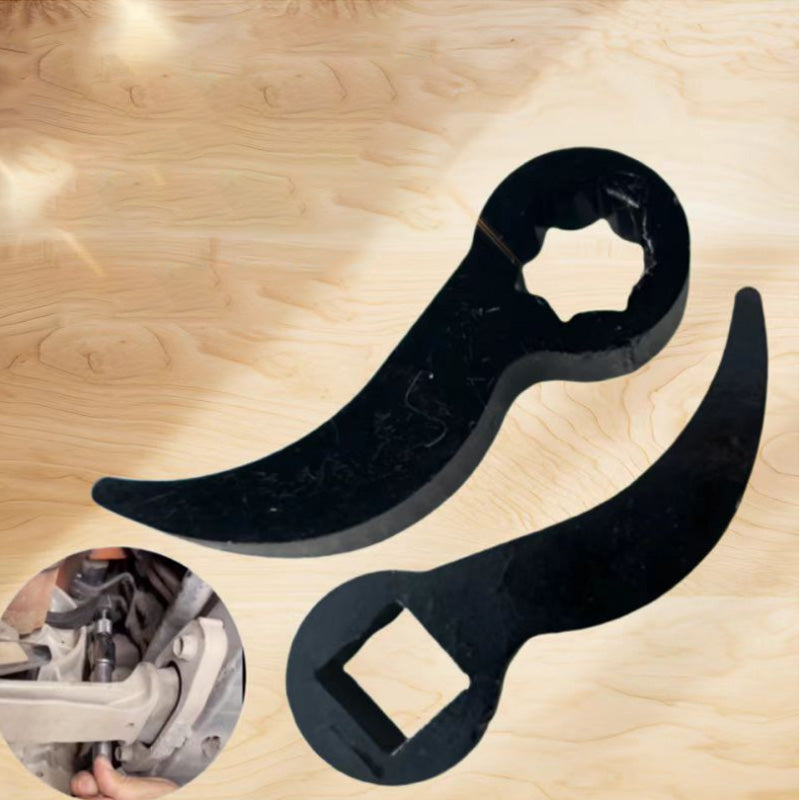 Crescent-Shaped Half Shaft Wrench