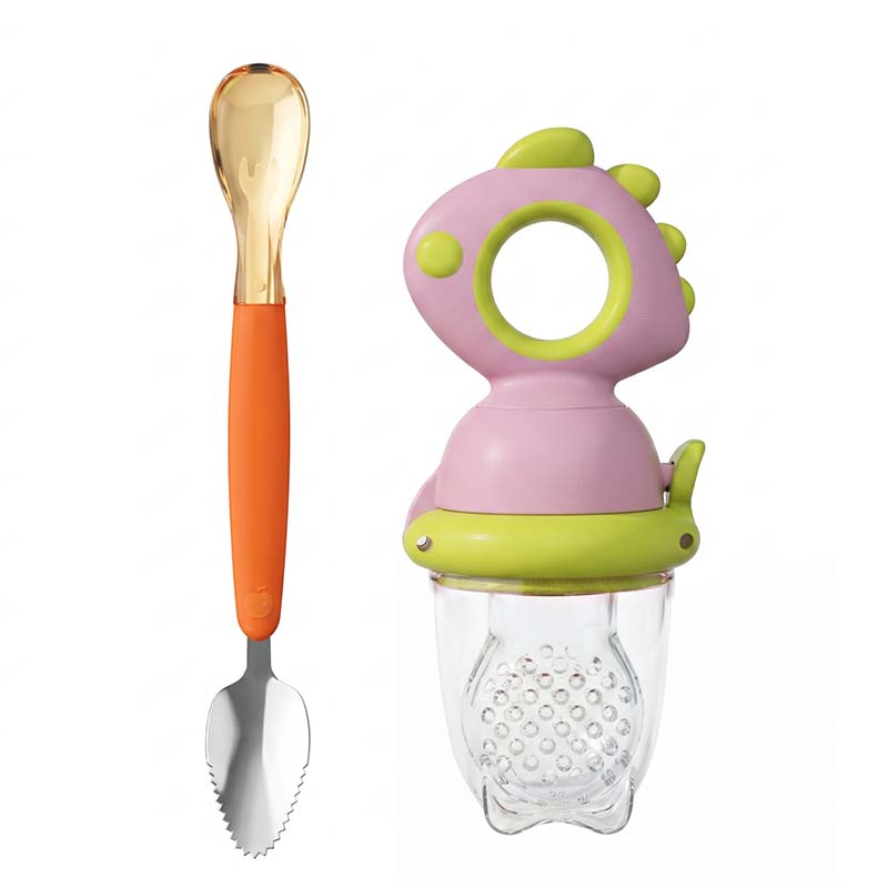Baby Push-Feed Fruit Feeder & Teether