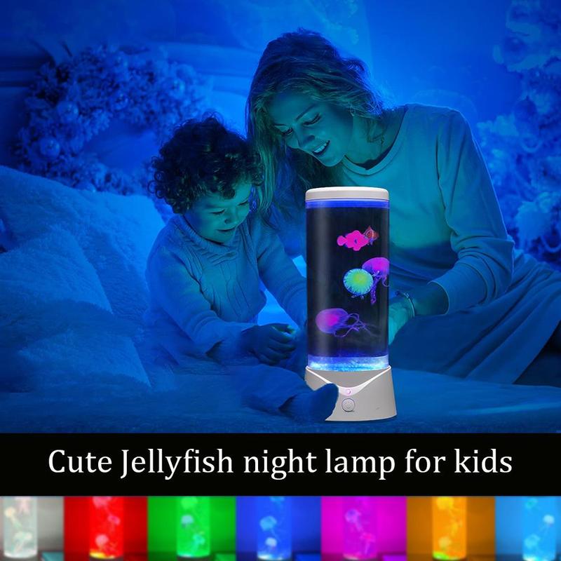 Multipurpose 7-Color Changing Jellyfish Lamp