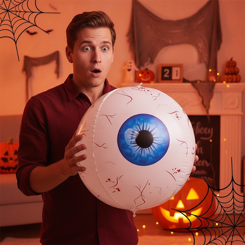 Realistic Halloween Eyeball Balloon