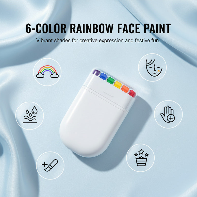 Rainbow Face Painting Pen