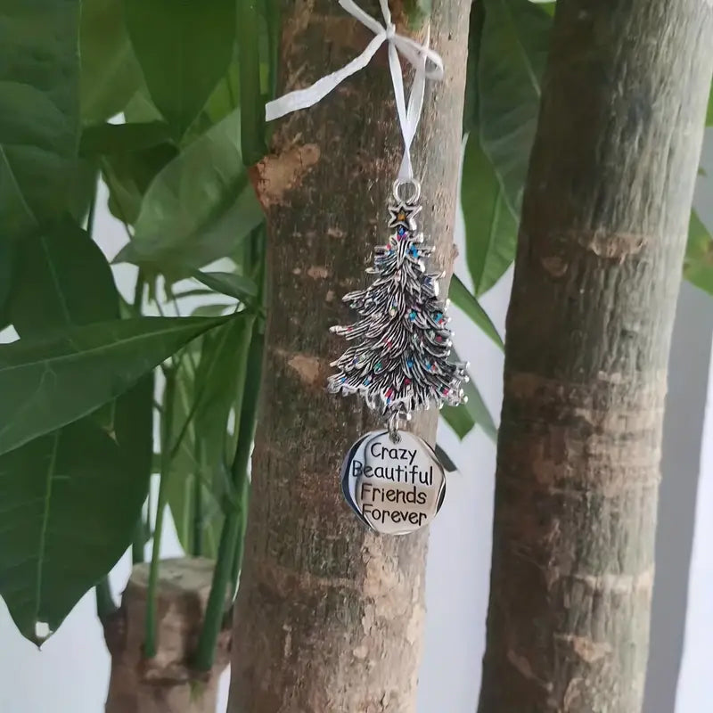 Crazy Beautiful Friends Forever - Angel Ornament Christmas Gift