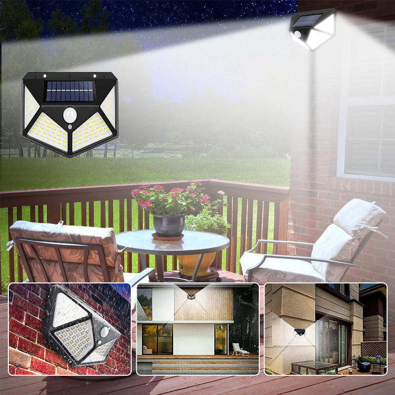 Waterproof Outdoor Solar Lamp 100 LED