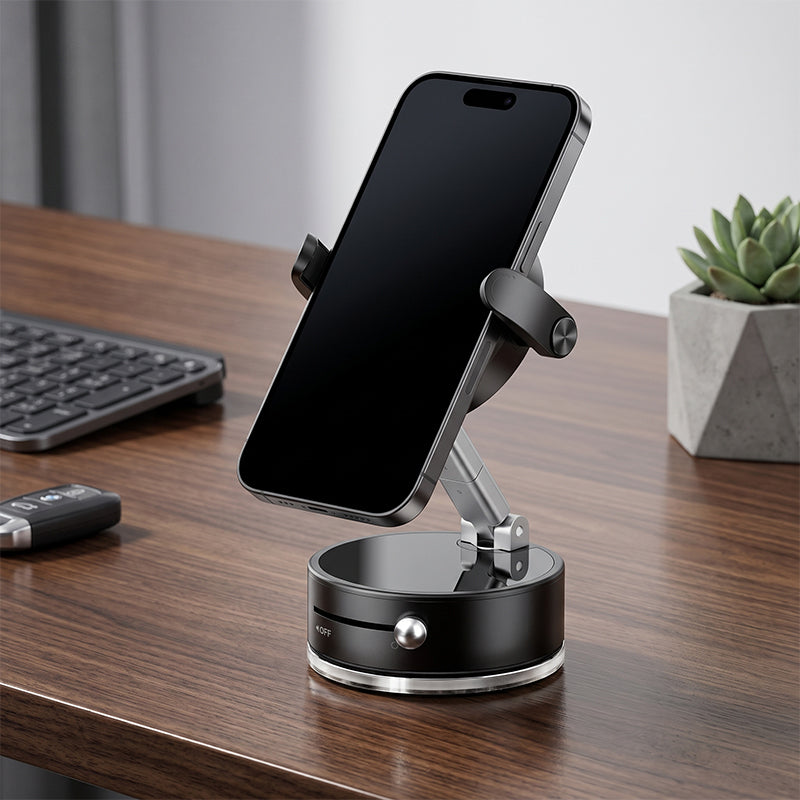 2-in-1 Vacuum Magnetic Phone Holder