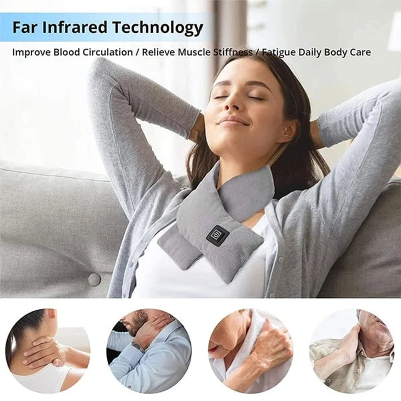 Heated scarf