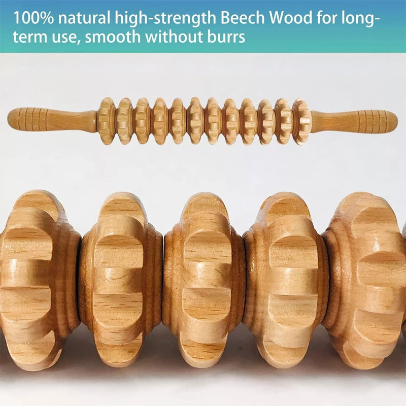 Beech Wood Massage Set