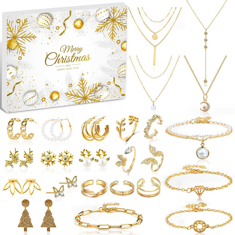 24 Day Jewelry Christmas Advent Calendar