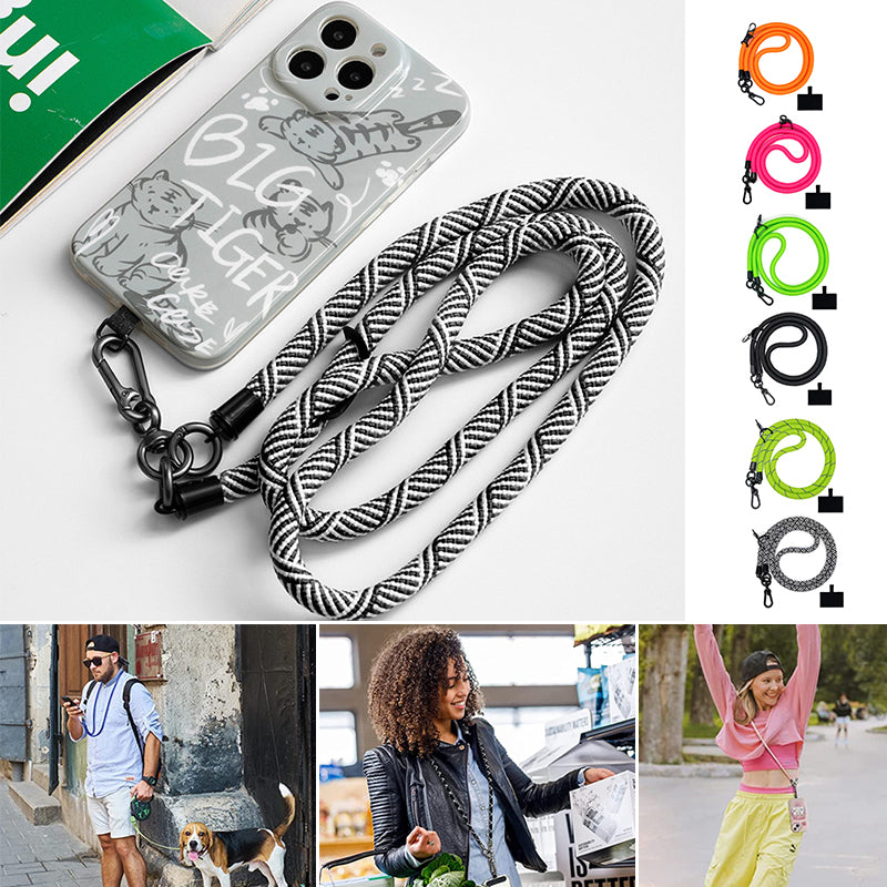 Cell phone Strong and durable suspender anti-lost lanyard