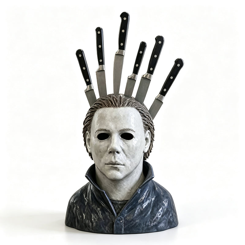 Horror Style Resin Knife Storage Holder