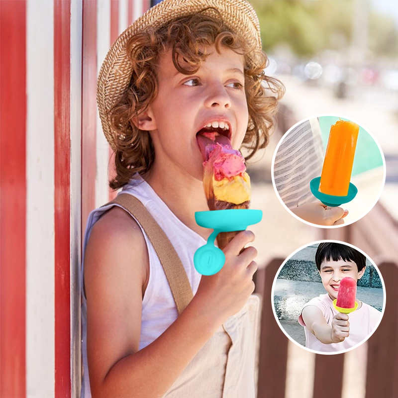 Ice Cream Holder Stand Set