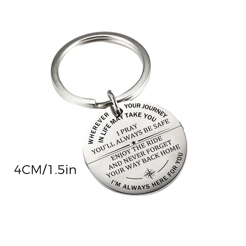 I Pray You'll Always Be Safe Keychain