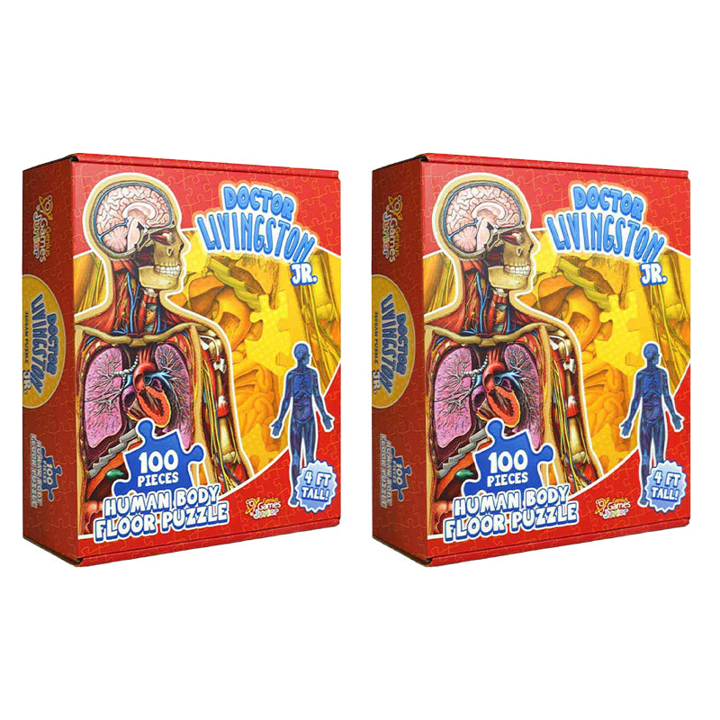 Kid's 100 Piece Human Body Floor Puzzle