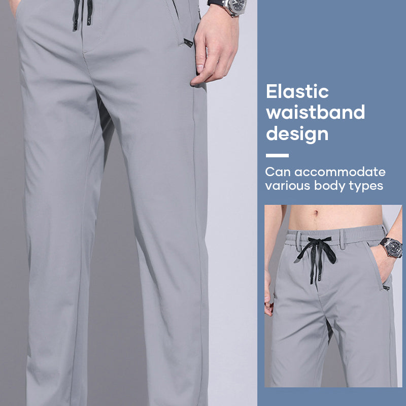 Ice Silk Stretch Pants