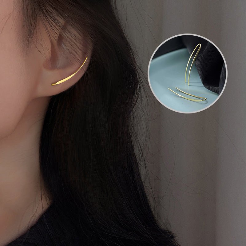 MINIMALIST CLIMBER EARRINGS
