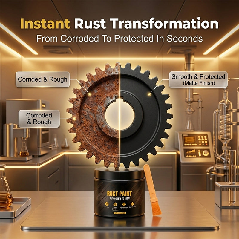 Water-Based Metallic Paint Rust Converter