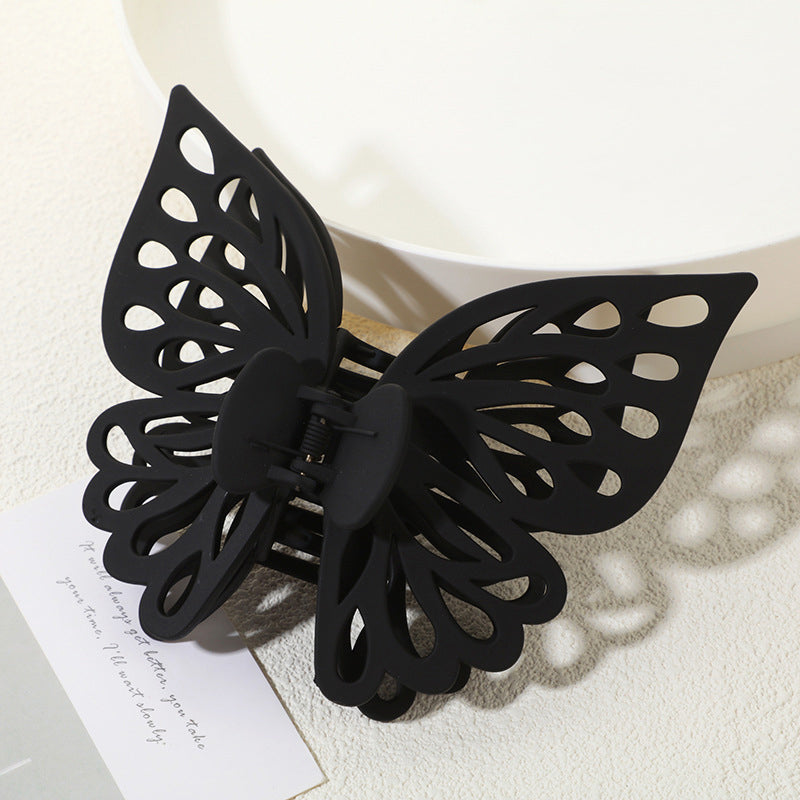 Butterfly Cutout Tassel Large Hair Clip