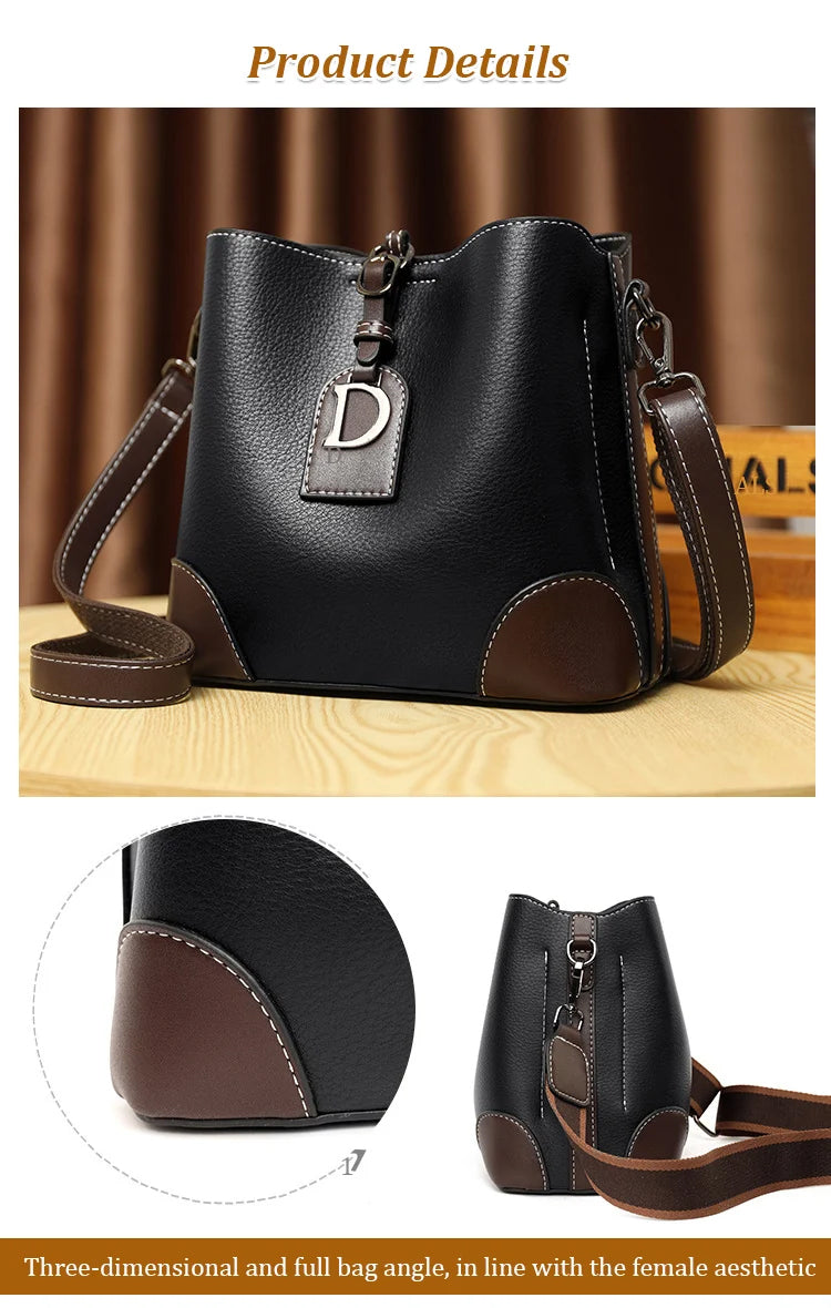 PU Leather Niche Women's Shoulder Bag