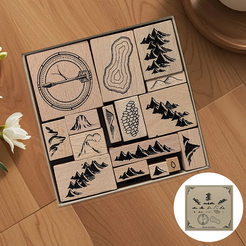 Handmade Map Making Stamp Kit