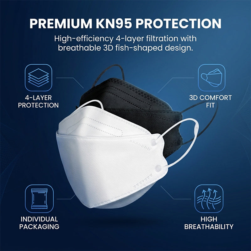 Adult fish mouth mask kn95