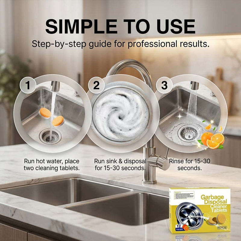 FreshFoam Garbage Disposal Cleaning Tablets