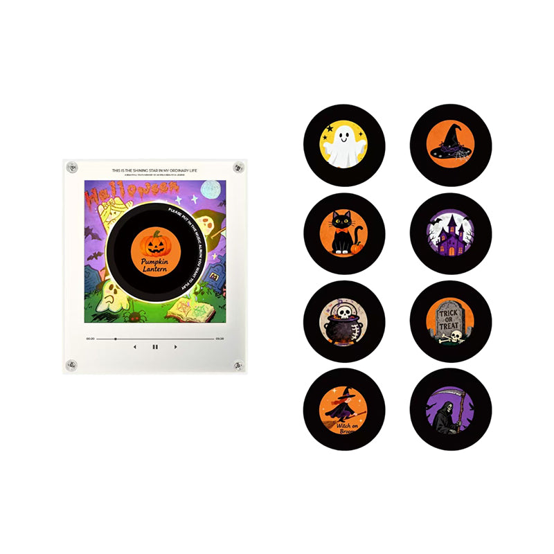 NFC-enabled music refrigerator magnet
