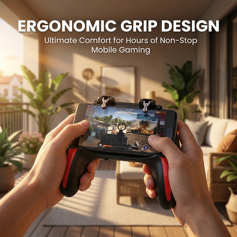Game handle mobile phone radiator