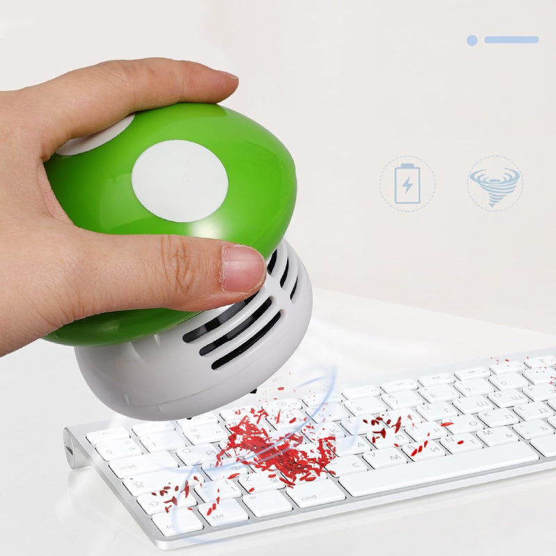 Cute Mini Mushroom Vacuum Cleaner