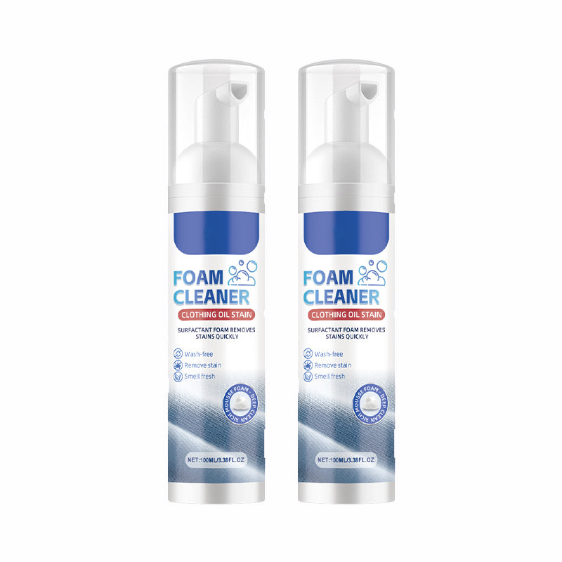 Foam Cleaner for Grease Stains on Clothes