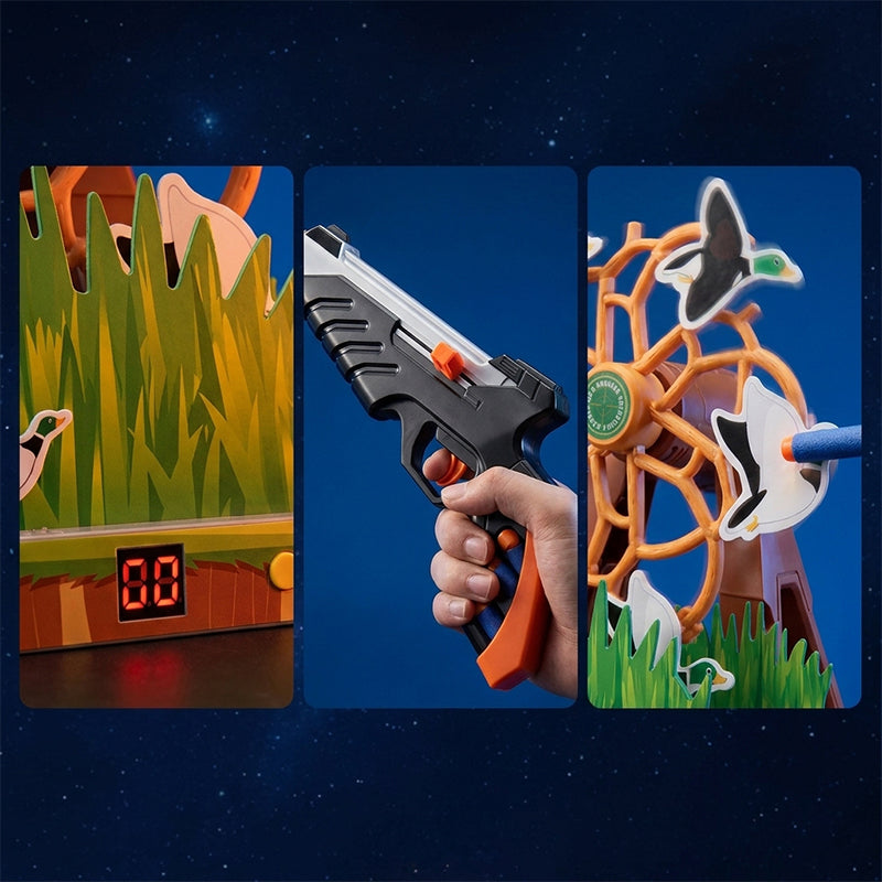 Rotating Goose Shooting Toy