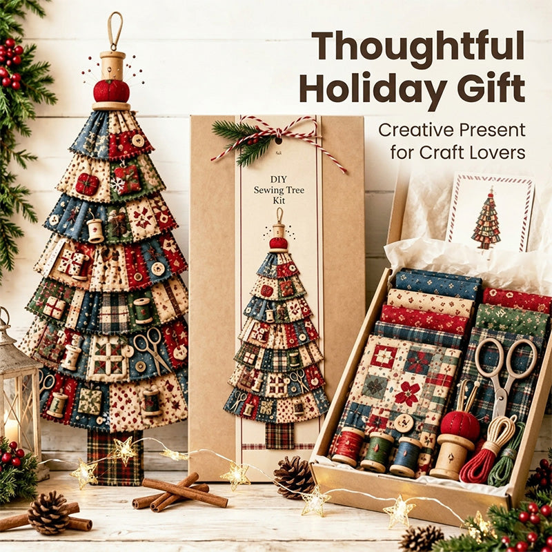 DIY Christmas Tree Door Hanging Kit