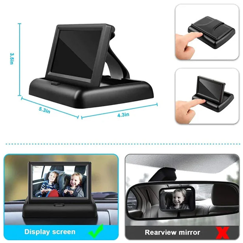 Car Baby Mirror Monitor