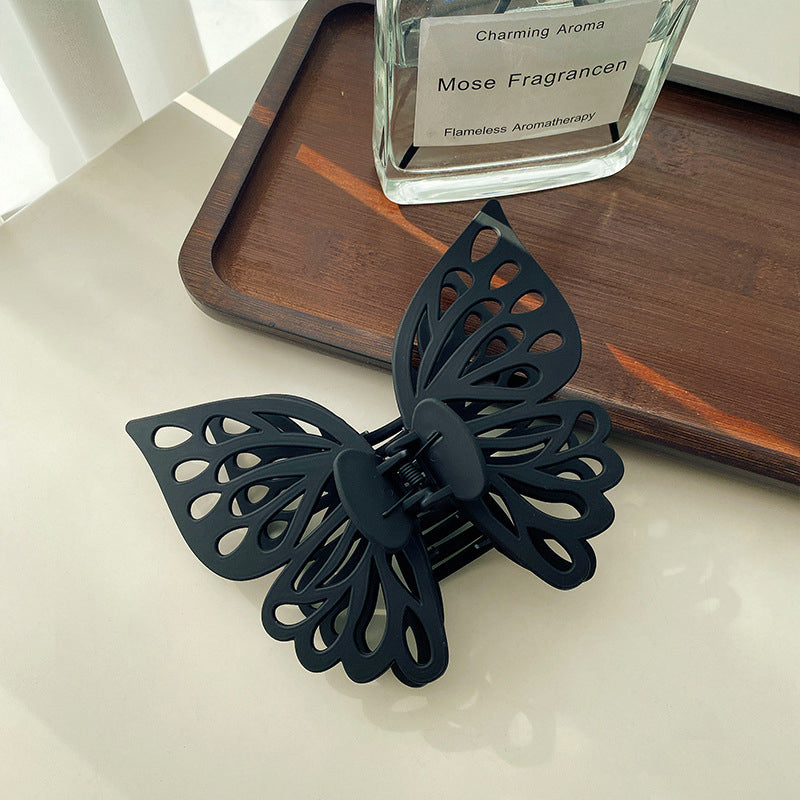 Butterfly Cutout Tassel Large Hair Clip