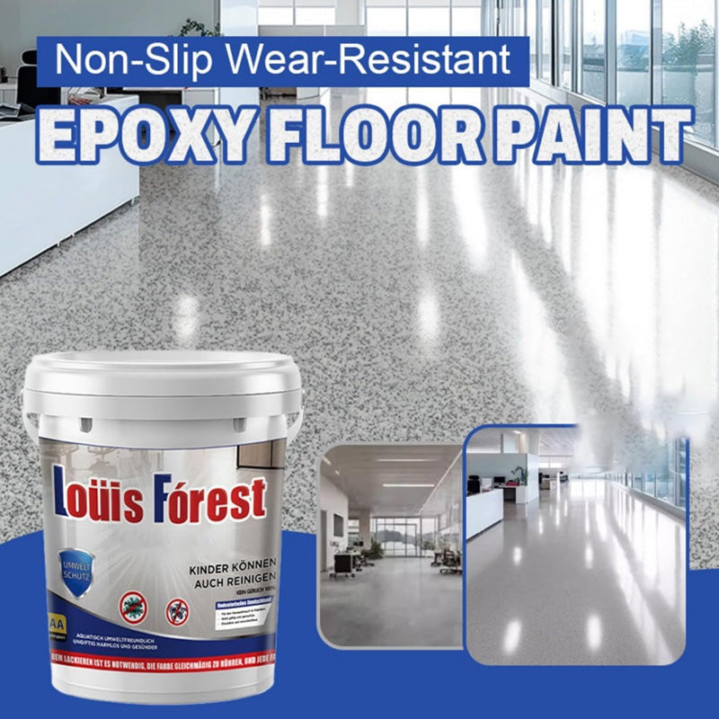 Epoxy floor paint