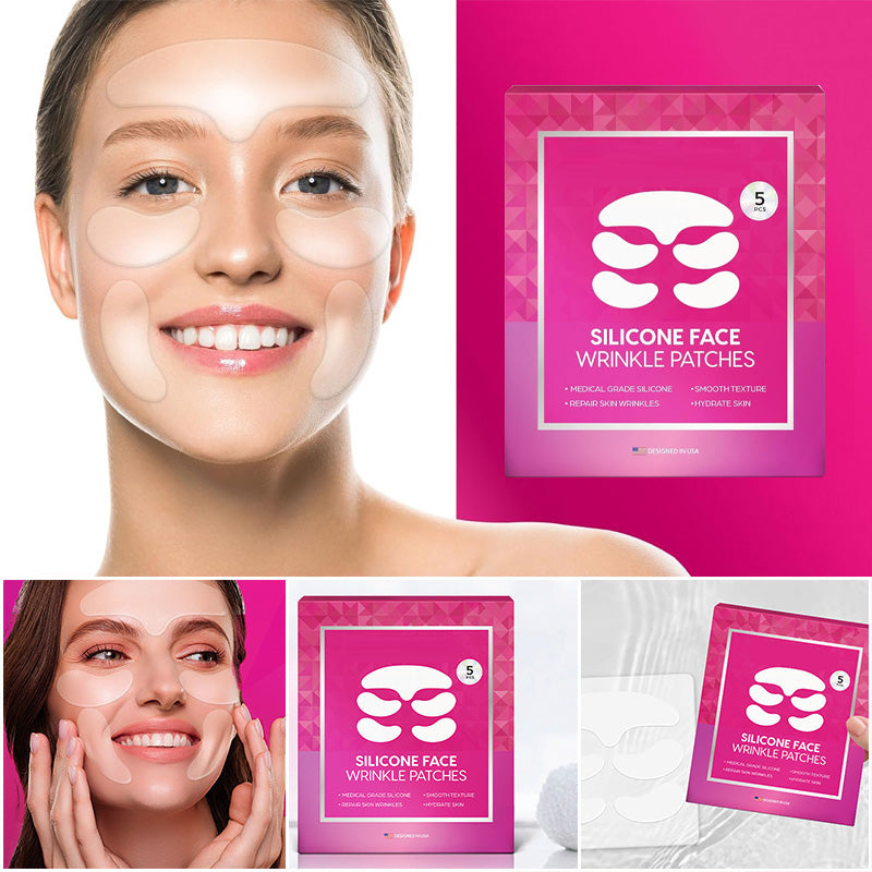 Silicone Face and Forehead Wrinkle Patches