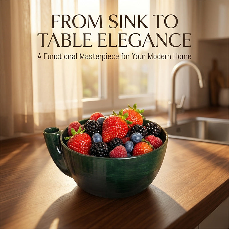 Berry Swirl Self-Cleaning Berry Wash Bowl
