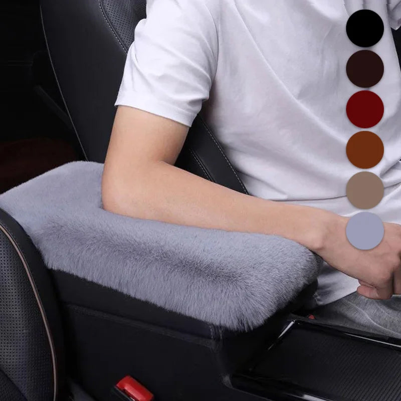 Plush Cover For Car Center Armrest