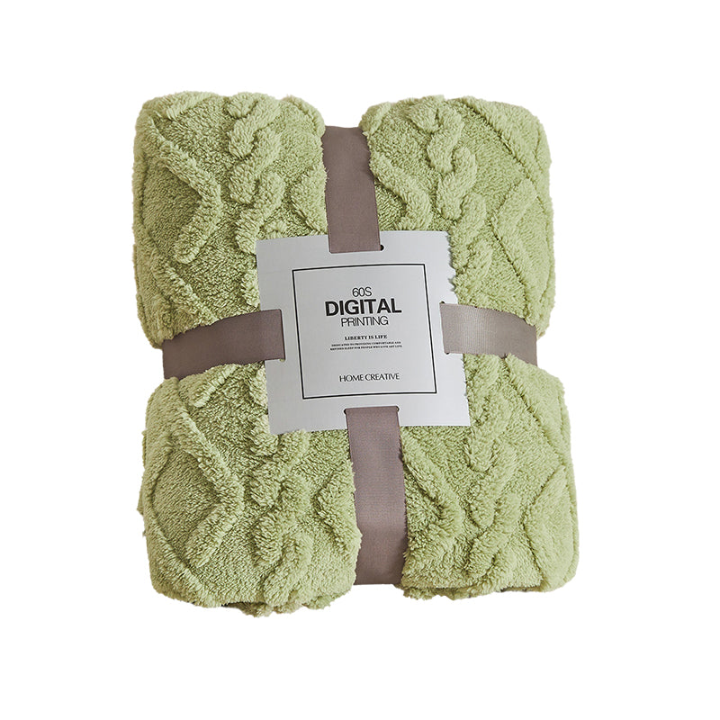 Luxury Double-Sided Coral Fleece Blanket