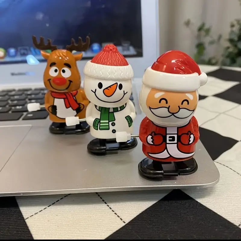 Christmas Clockwork Toy