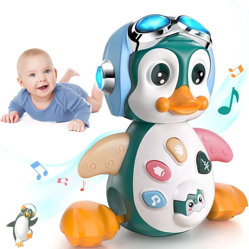 Musical Crawling Penguin Toys