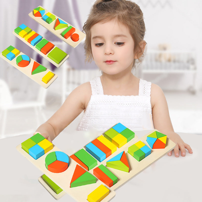 Montessori Geometry Blocks