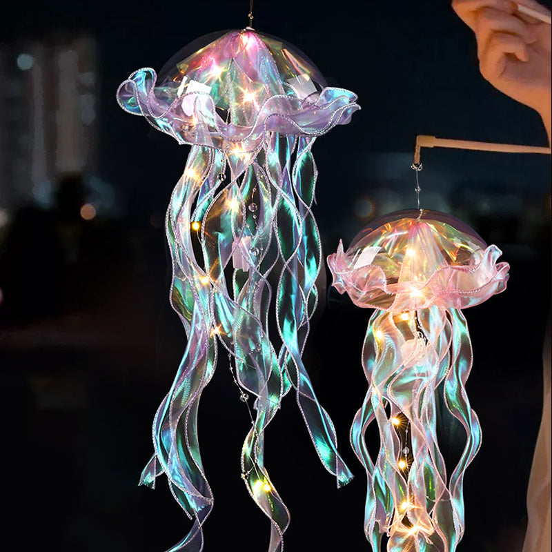 Ribbon Jellyfish Lamp