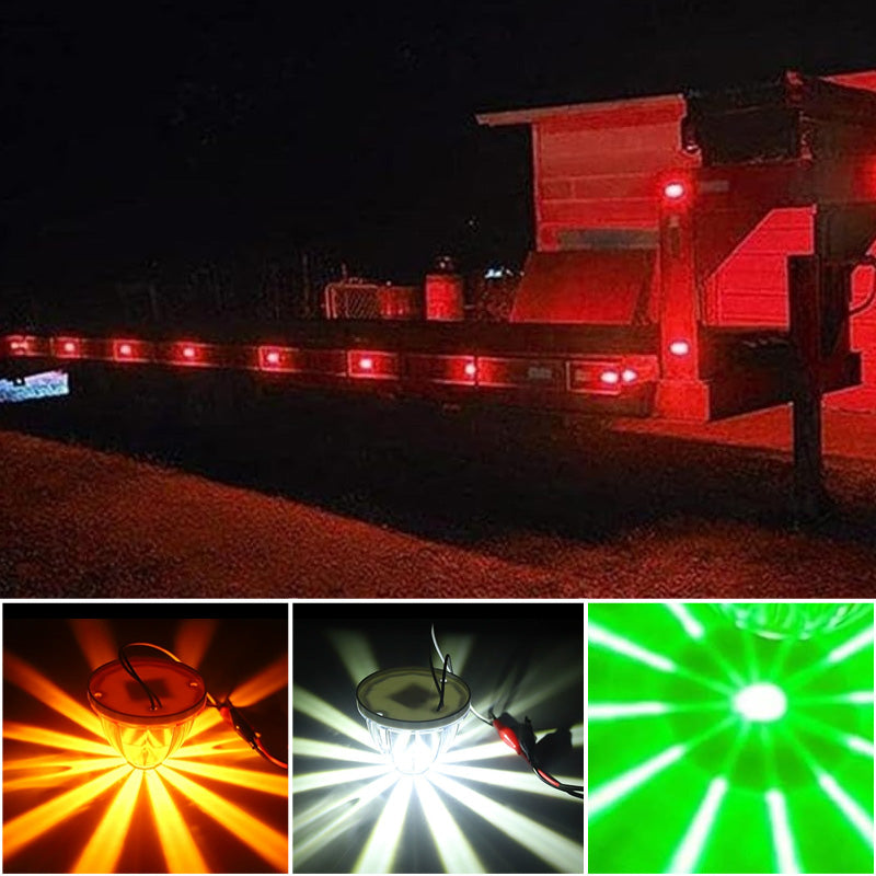 LED Star Watermelon Marker Lights