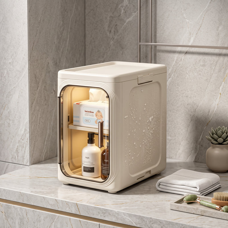 Multi-Tier Narrow Storage Cabinet