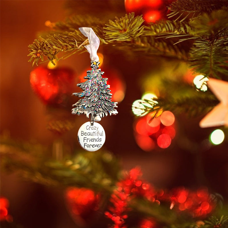 Crazy Beautiful Friends Forever - Angel Ornament Christmas Gift